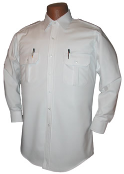 Pilot House Relaxed Long Sleeved Oxford Airline Pilot Shirt