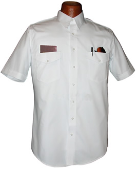 Van Heusen Commander Short Sleeve Pilot Shirt, Tall
